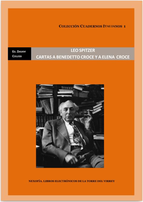 Cartas a Benedetto Croce y a Elena Croce
